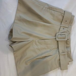 Zara faux leather shorts, size xs
